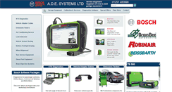 Desktop Screenshot of adesystems.co.uk